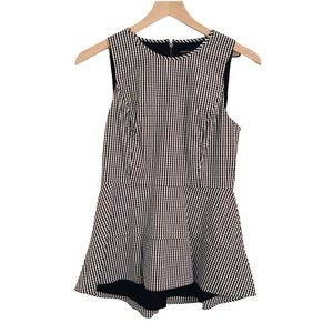 ✨WHBM✨ Sleeveless Peplum Top